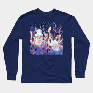 Mermaids in the coral Long Sleeve T-Shirt